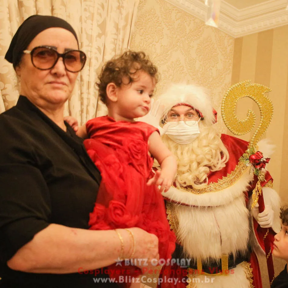 Papai Noel trazendo alegria em Jacaré Papai Noel trazendo alegria em Jacaré